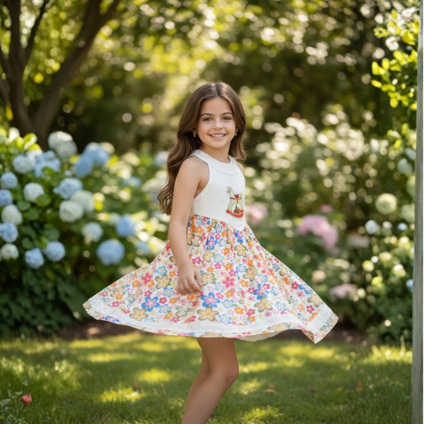 Floral Whimsy Dress