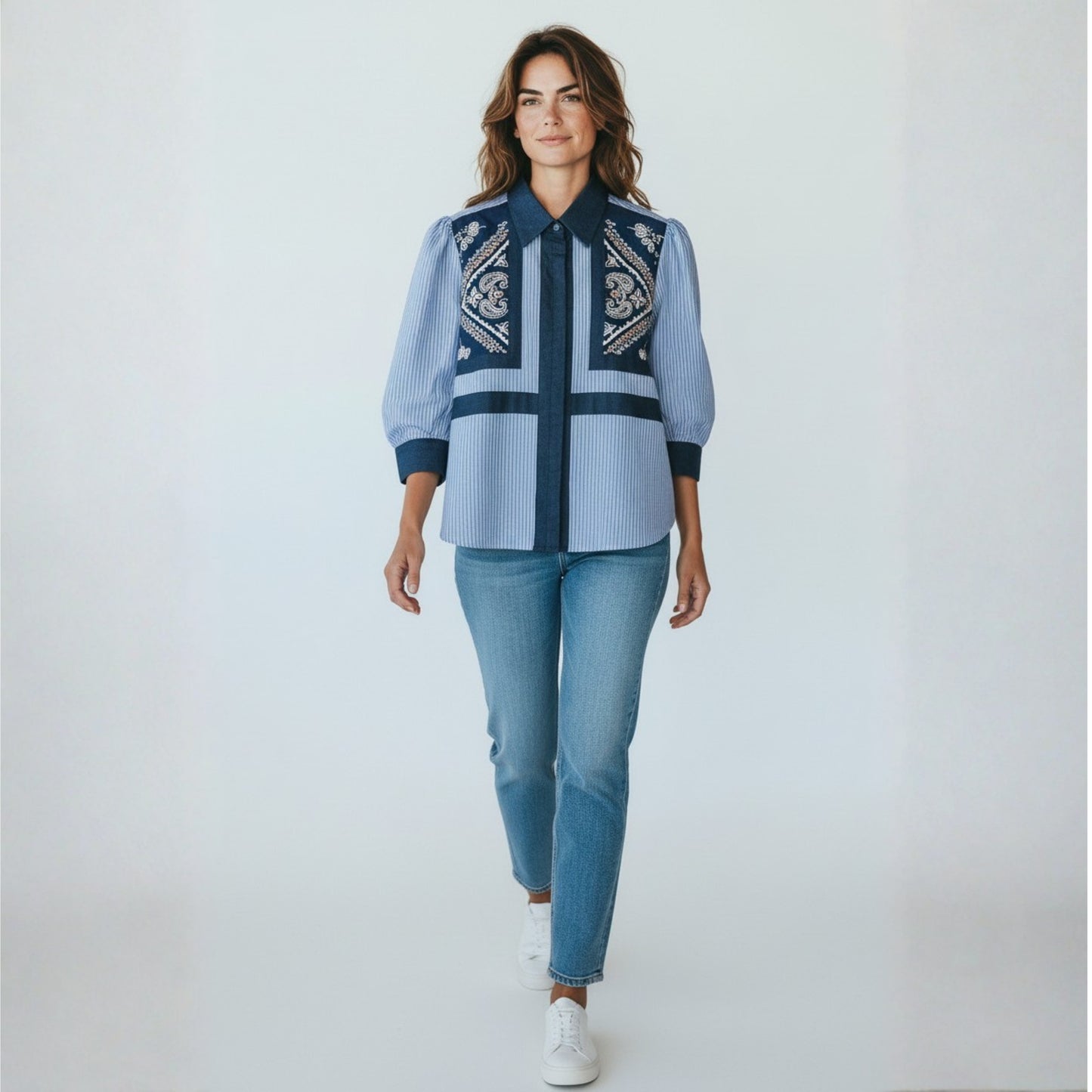 Blue Horizon Stripes