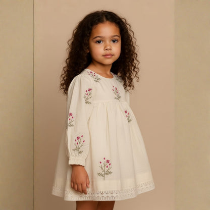 Wildflower Meadow Linen Dress