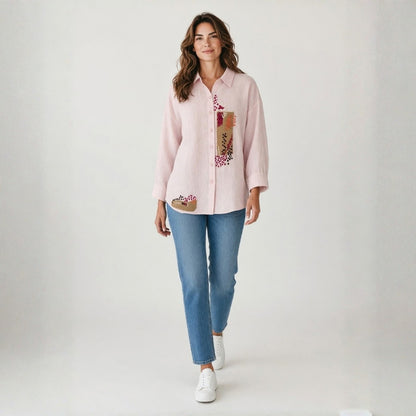 Serene linen shirt