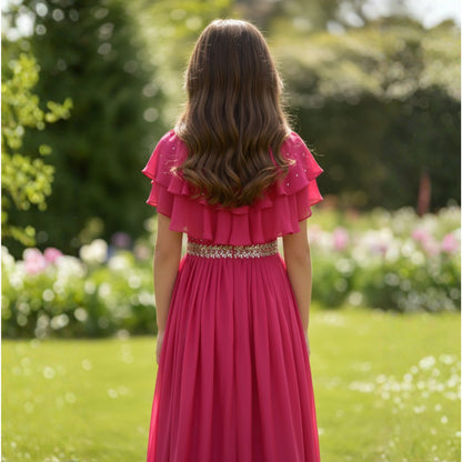 Rosette Bloom Lehenga