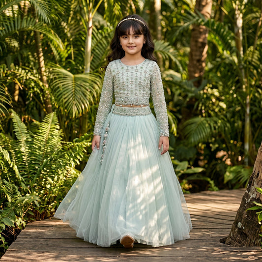Celeste Pearl Lehenga Set