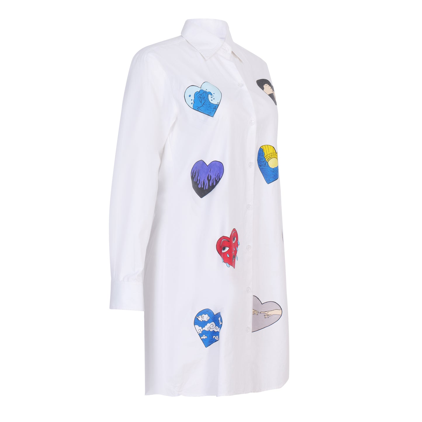 Midnight Stitches Denim Dress