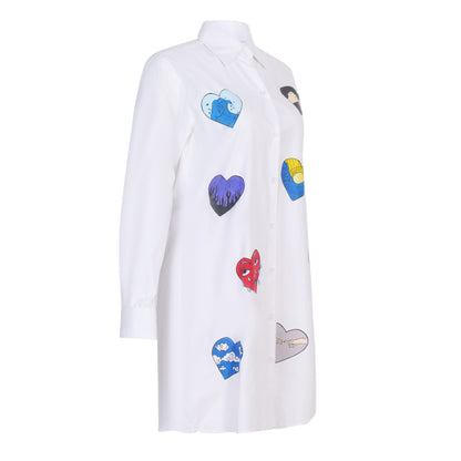 Midnight Stitches Denim Dress