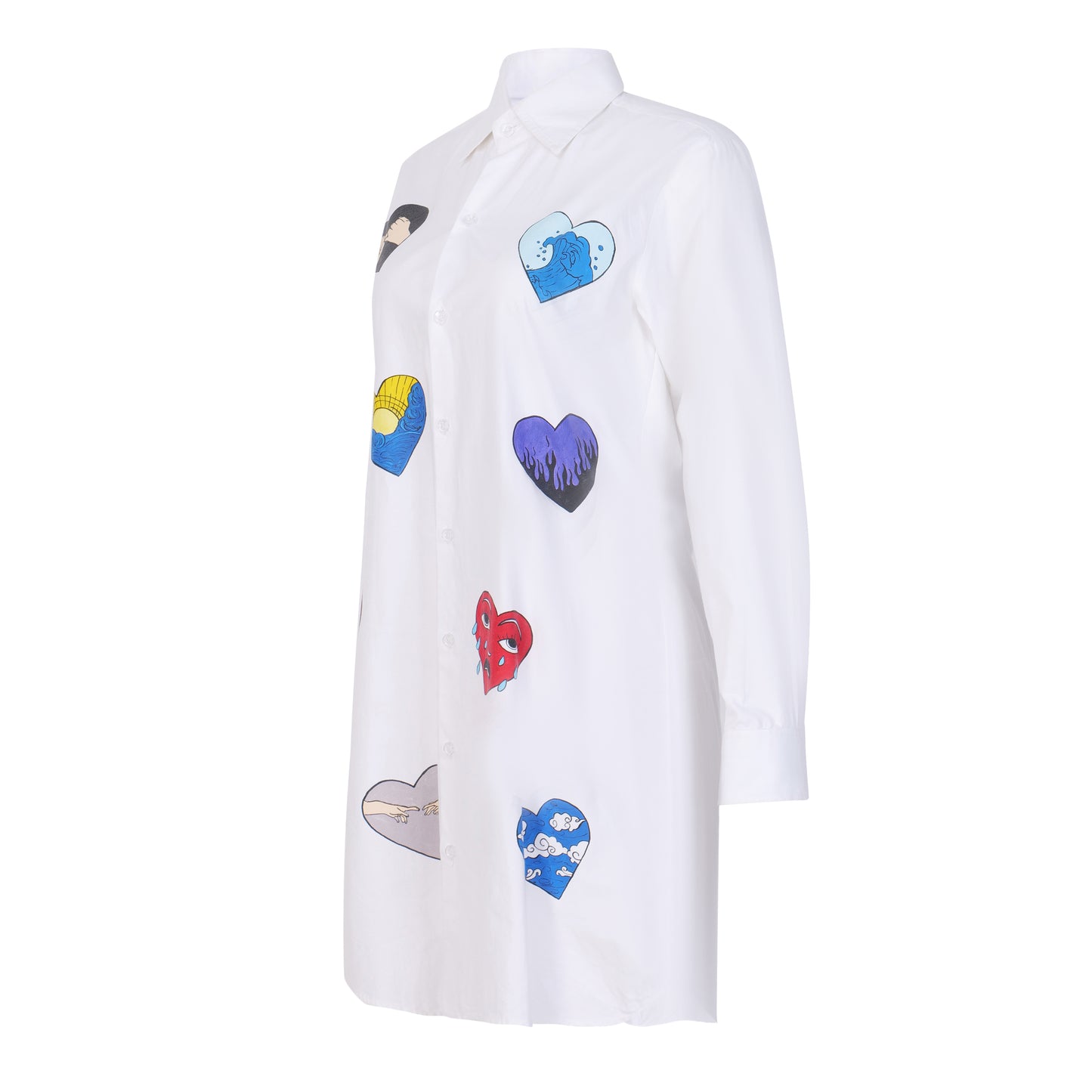 Midnight Stitches Denim Dress