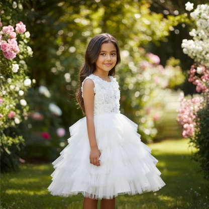 Amalia Greek White Dress