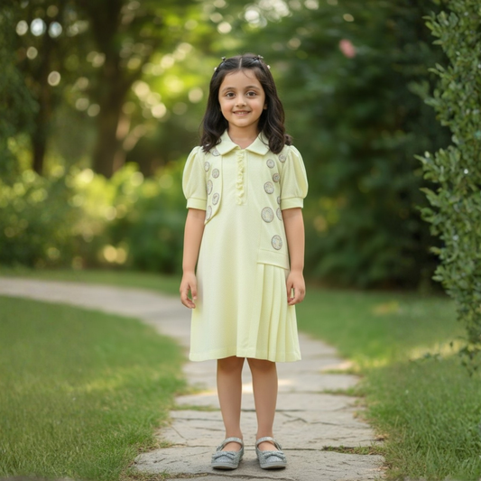 Bubble Buds Polo Dress