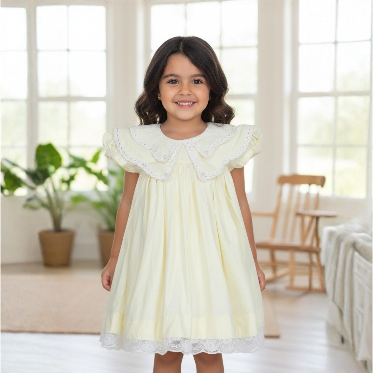 Ivory Classic Polo Dress
