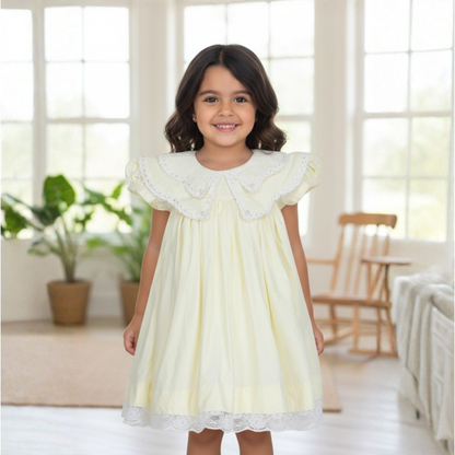Ivory Classic Polo Dress