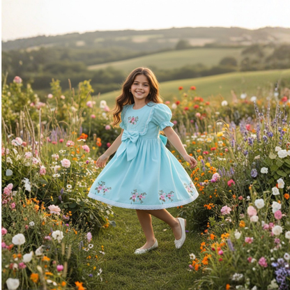 Peony Rose Cotton Dress