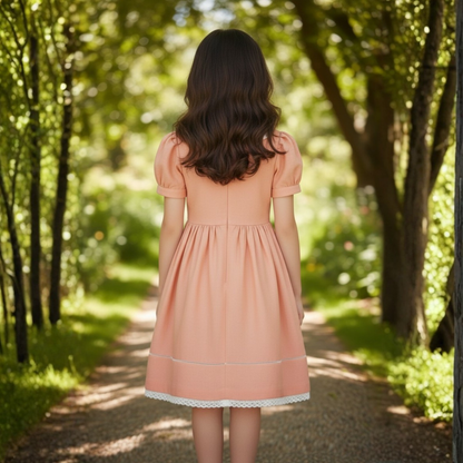 Bunny In Field Cotton Dress