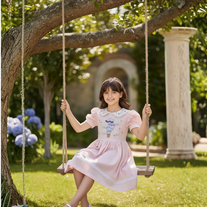 Parachute With Cloud Cotton Dress