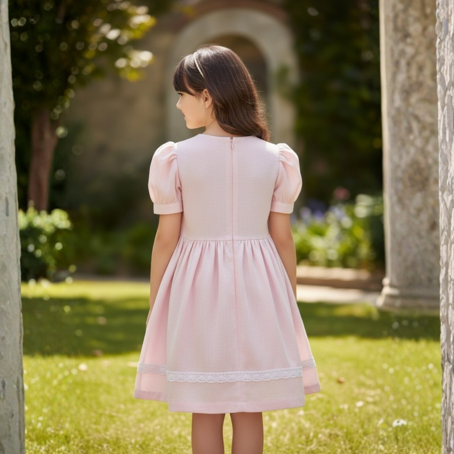 Parachute With Cloud Cotton Dress