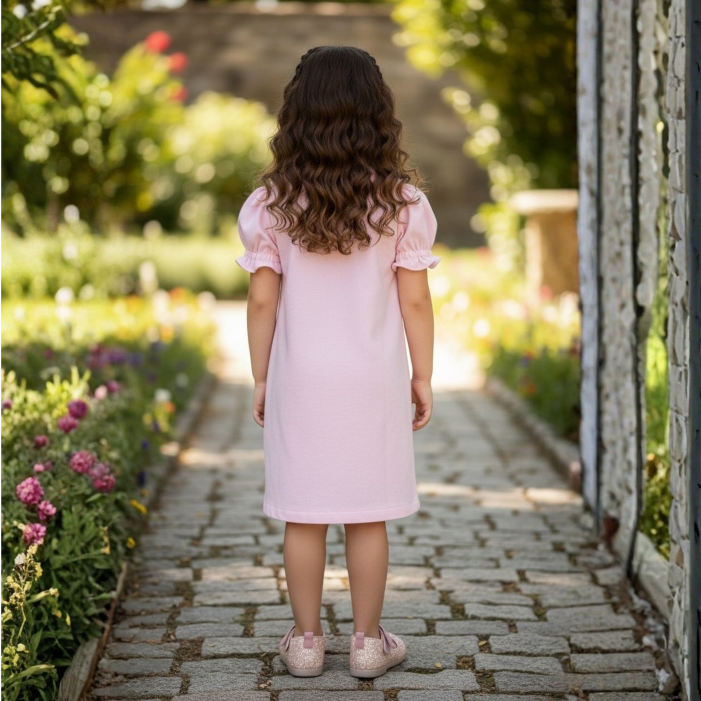 Frilly Rose Dress