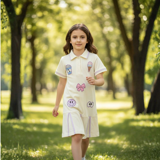 Ice-Cream Cone Polo Dress
