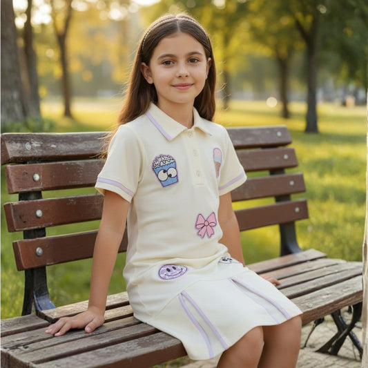 Ice-Cream Cone Polo Dress