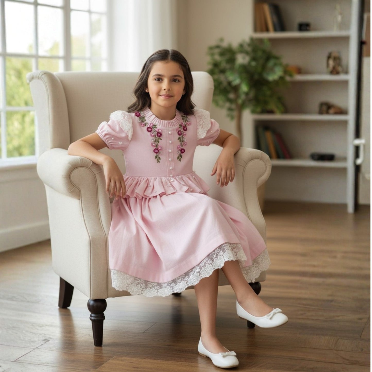 Floria Cottony Dress