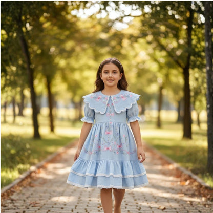 Avery frilly Dress