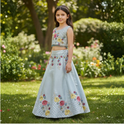 Floral prism Lehanga