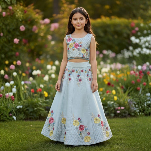 Floral prism Lehanga