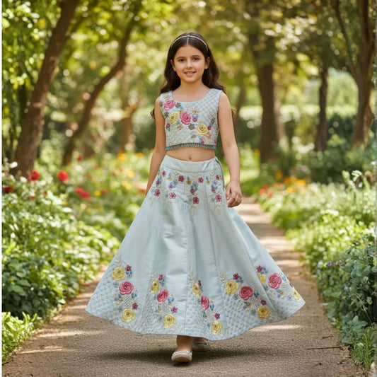 Floral prism Lehanga