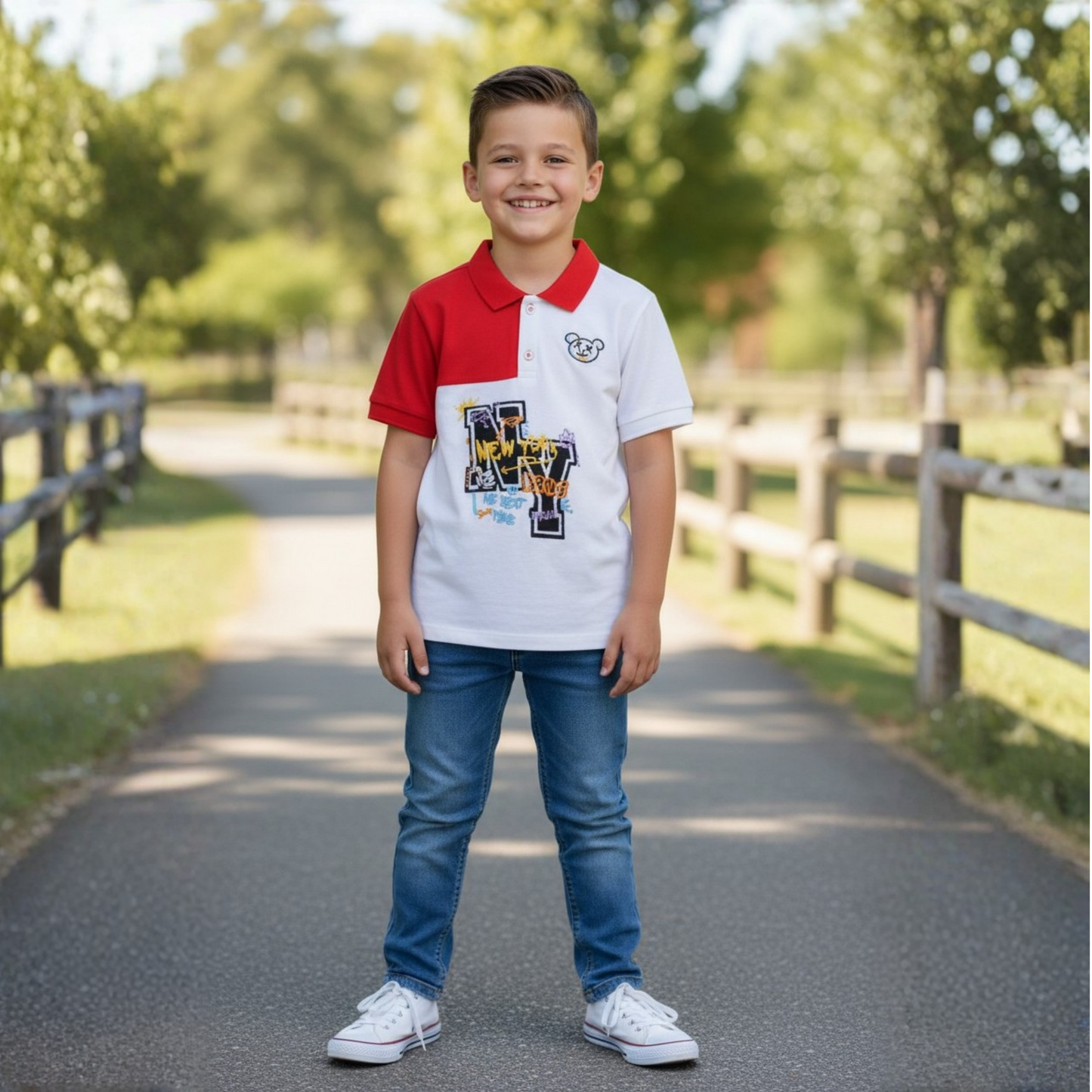Ny Vibes Polo t-shirt