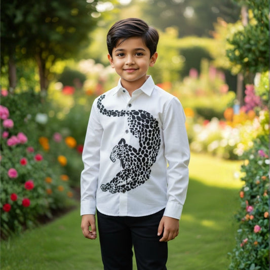 Crystal panther shirt