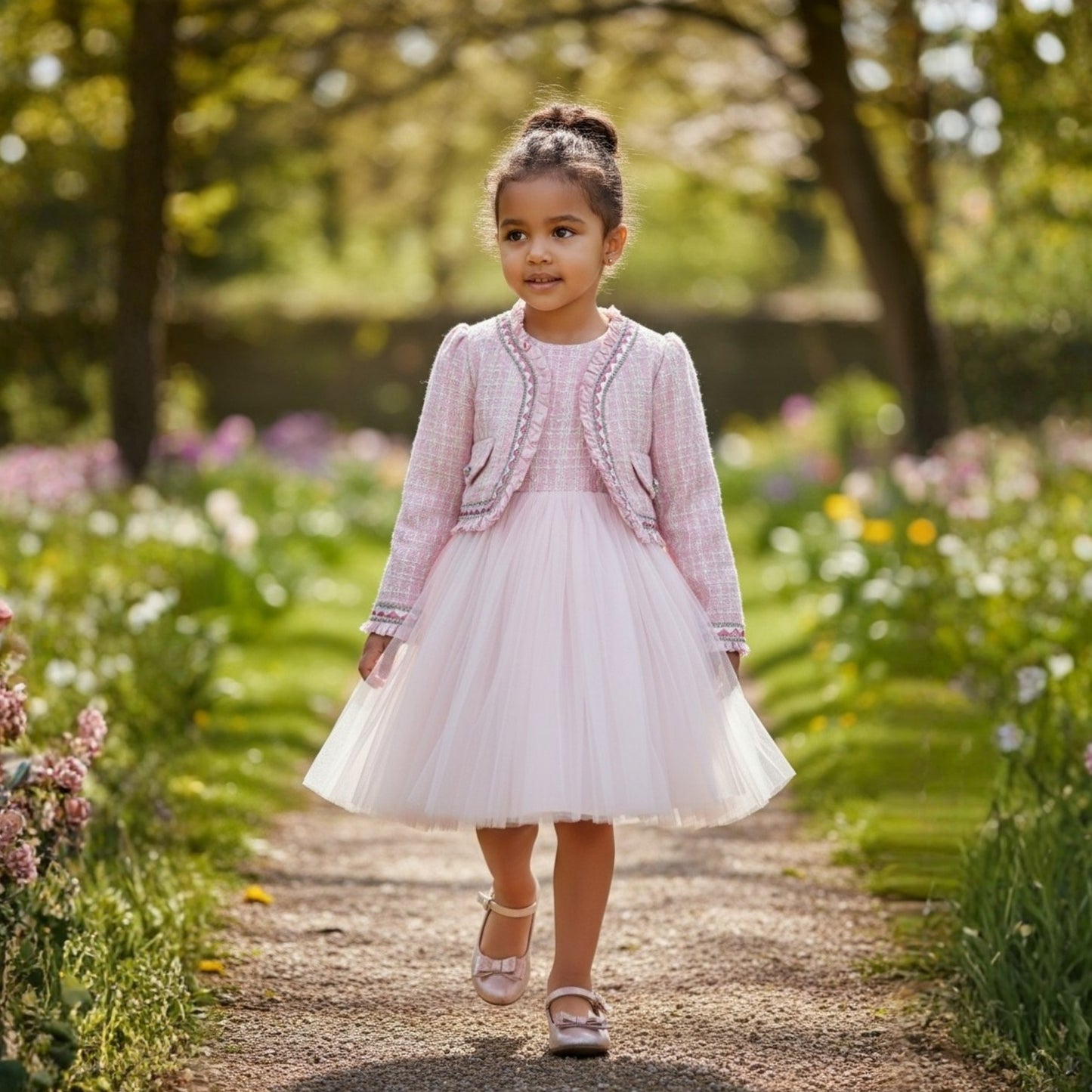 Parisian Tweed Dress