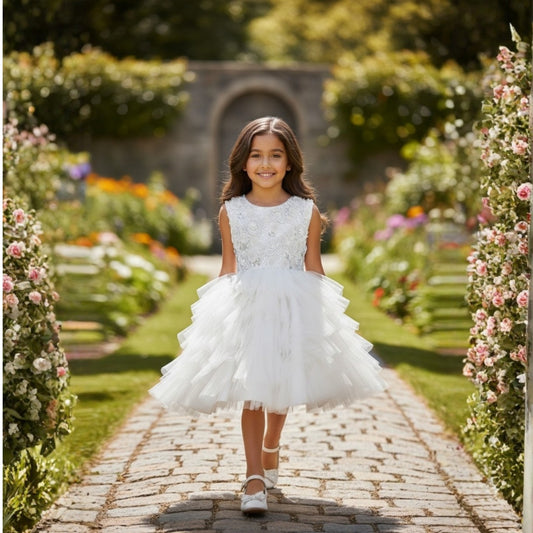 Amalia Greek White Dress