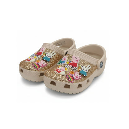 Peppa golden crocs