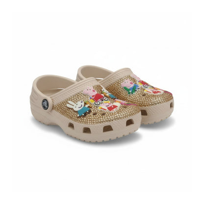 Peppa golden crocs