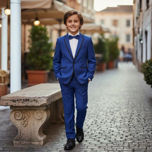Royal Blue Tuxedo Suit