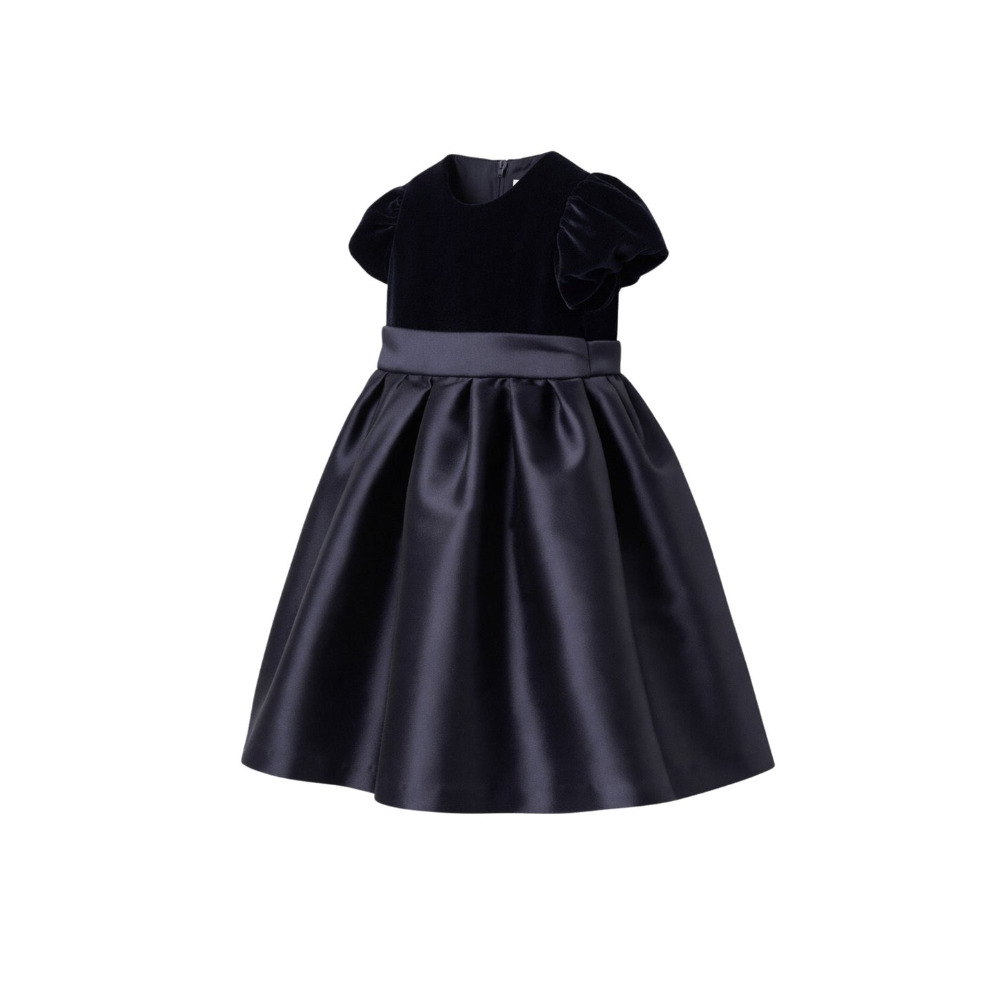 Velvet & Satin Party Dress