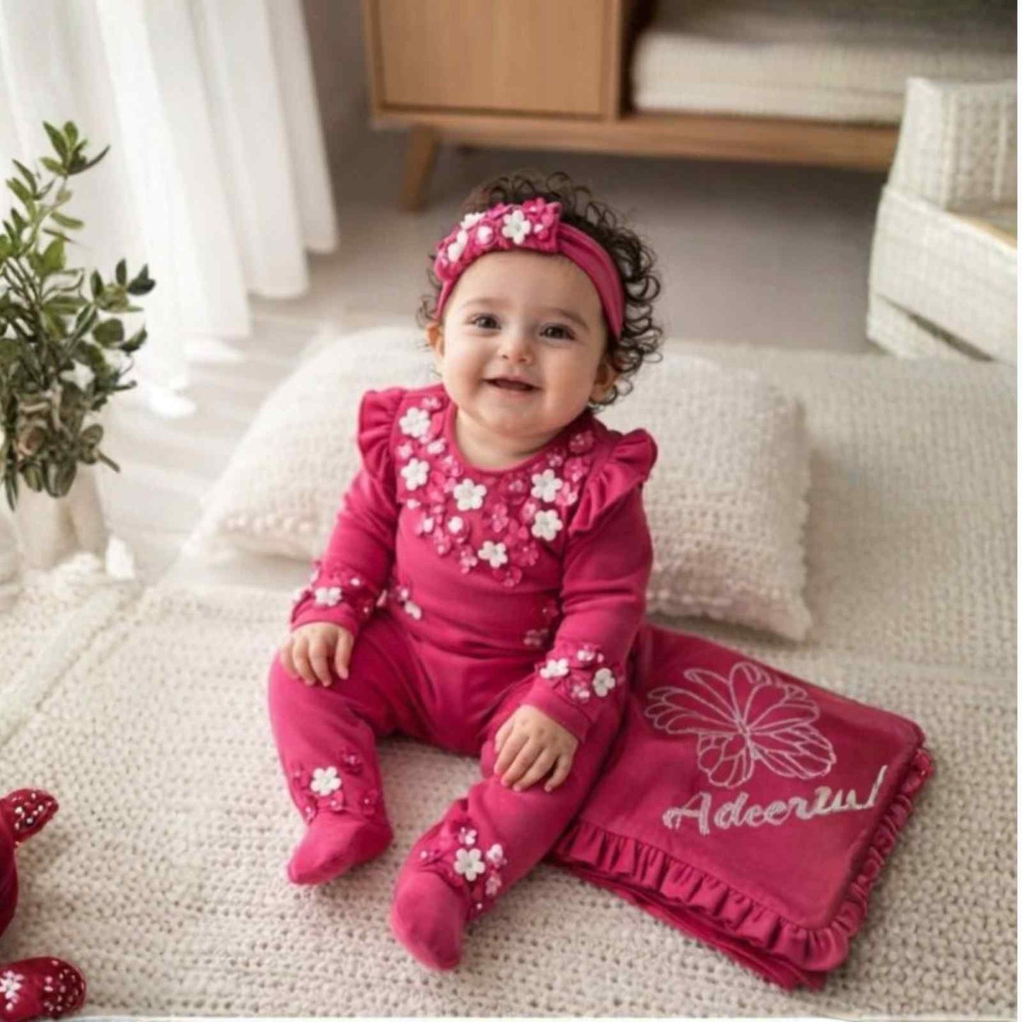 Personalized Baby Girl Gift Set