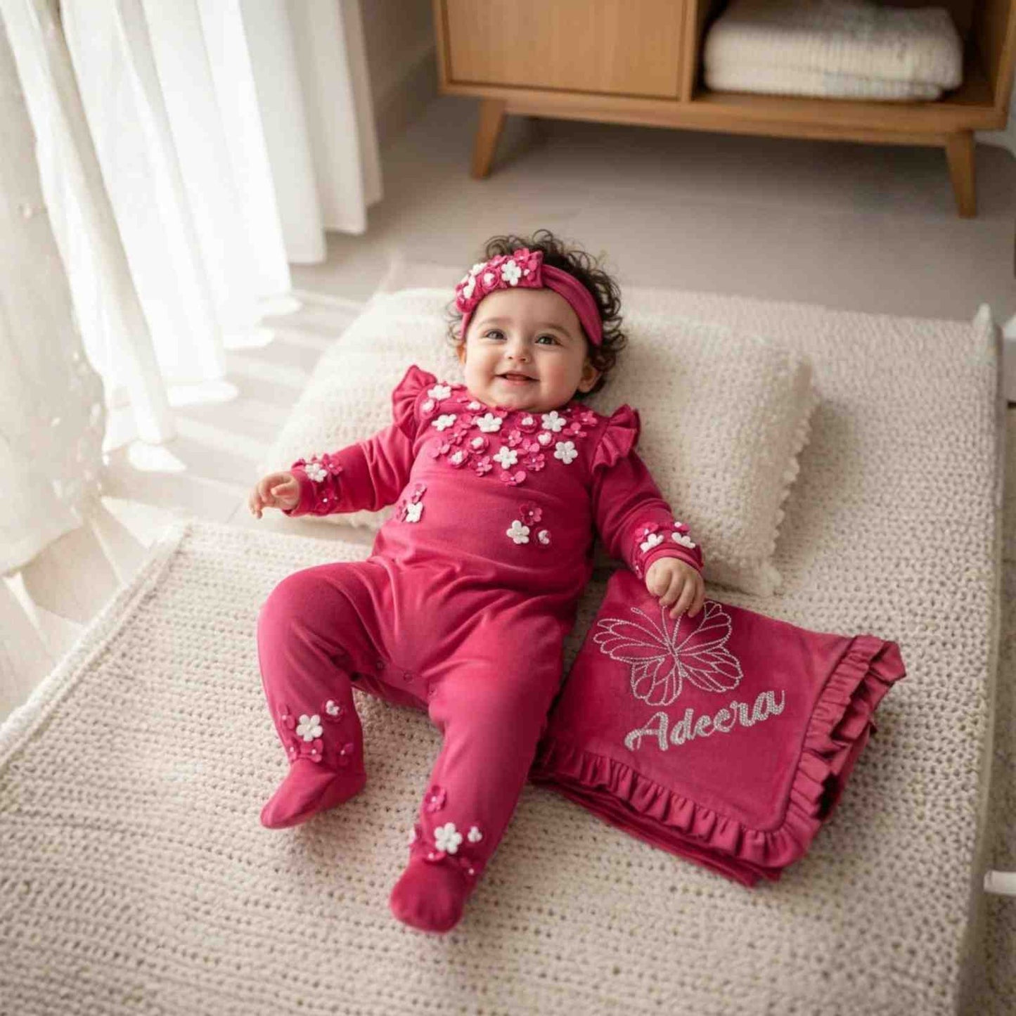 Personalized Baby Girl Gift Set