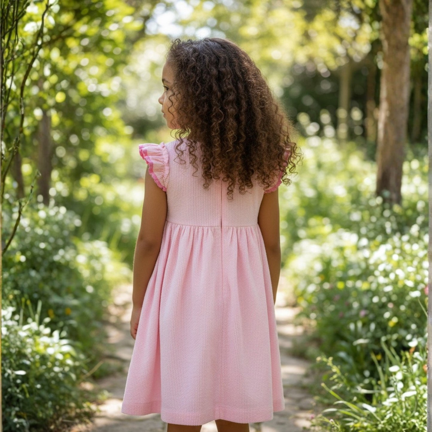 Raspberry Garden Dress