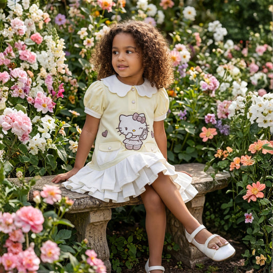 Kitty charm polo dress