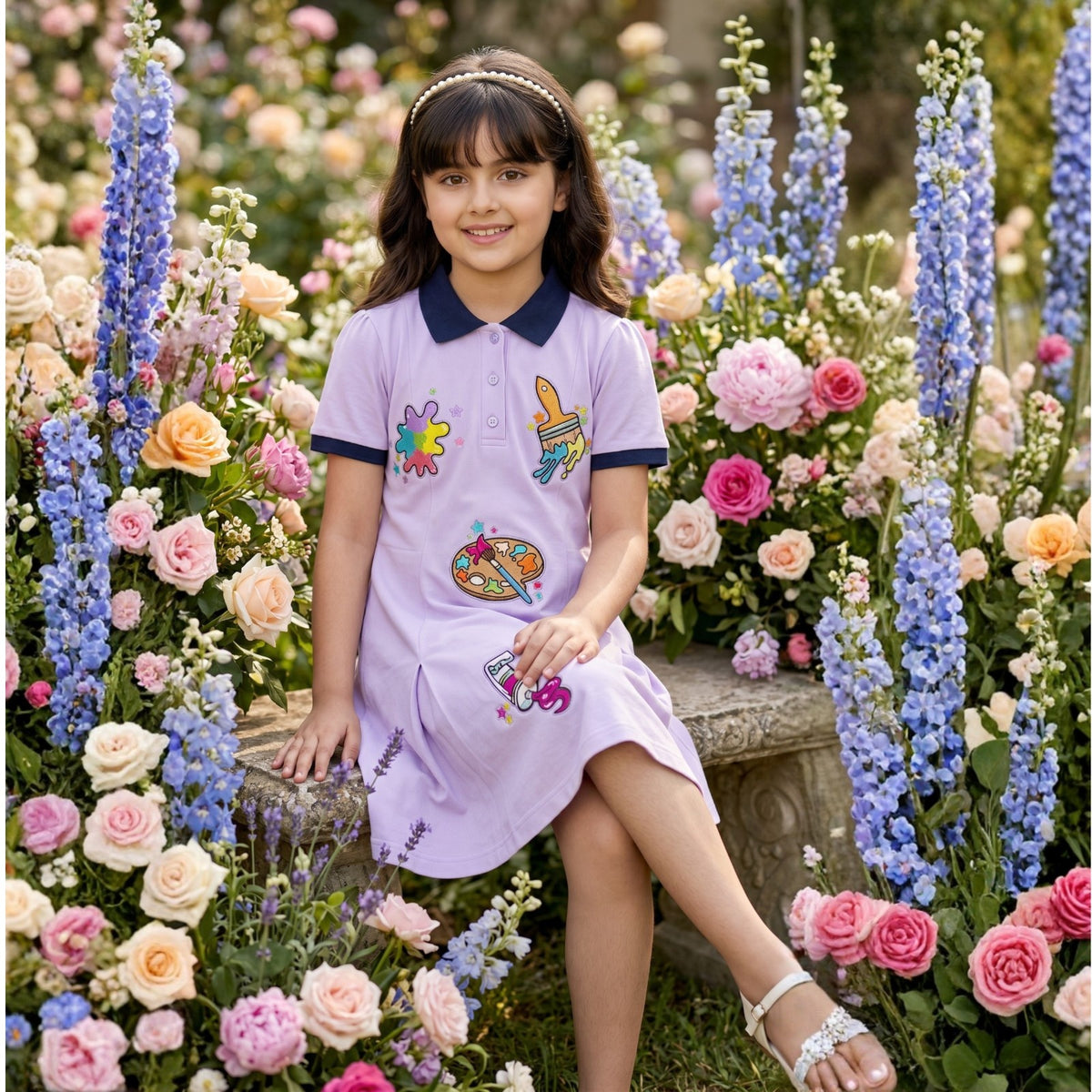 Painted Poetry dress