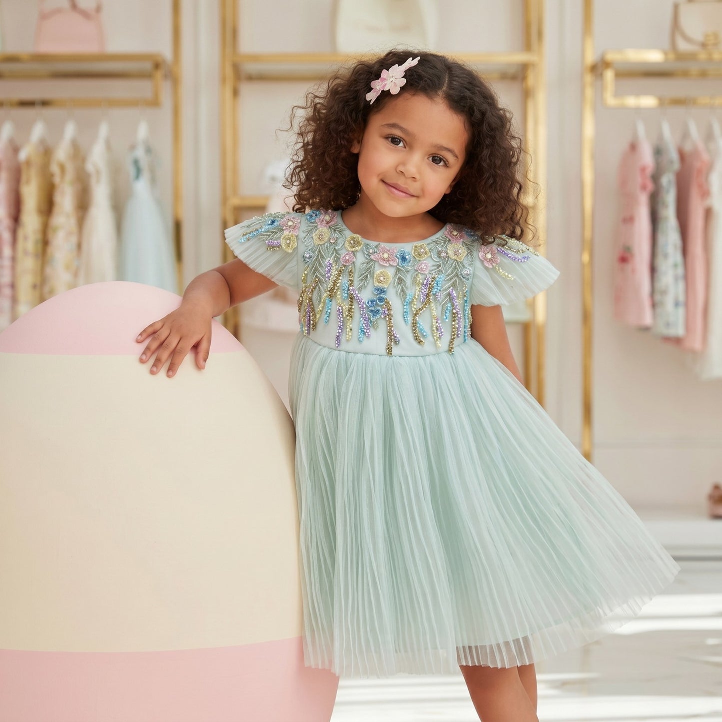 Enchanted Garden tulle dress