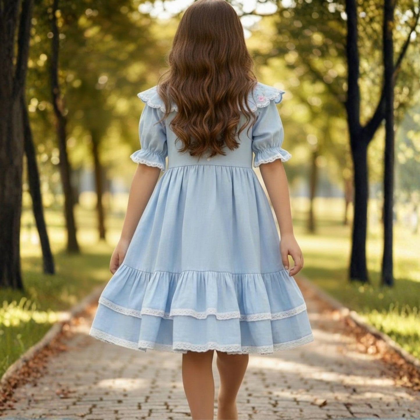 Avery frilly Cotton Dress