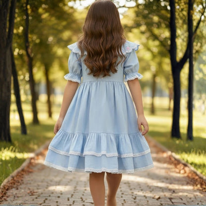 Avery frilly Cotton Dress
