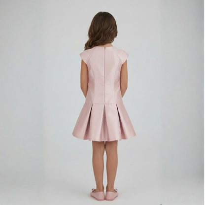 Blush Bow Charm Dress
