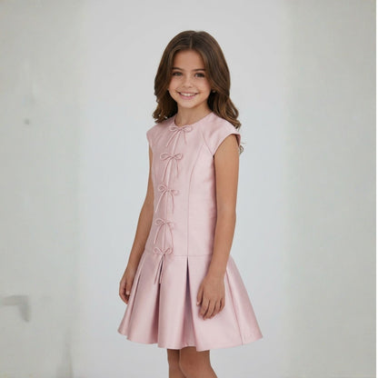 Blush Bow Charm Dress