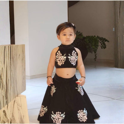Noir Royale Lehenga