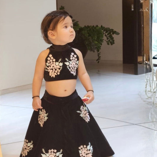 Noir Royale Lehenga