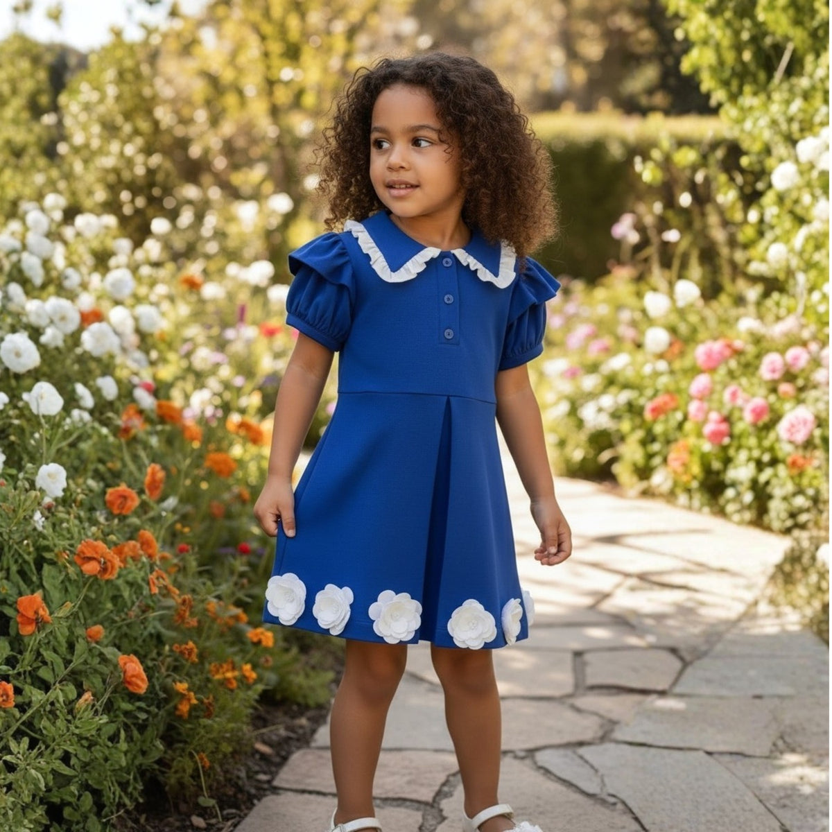 Petunia flower polo