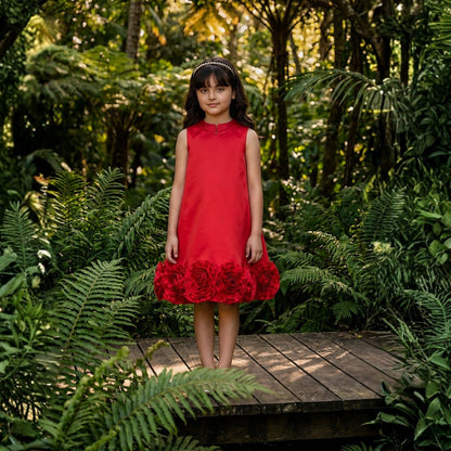 Scarlet Bloom Dress