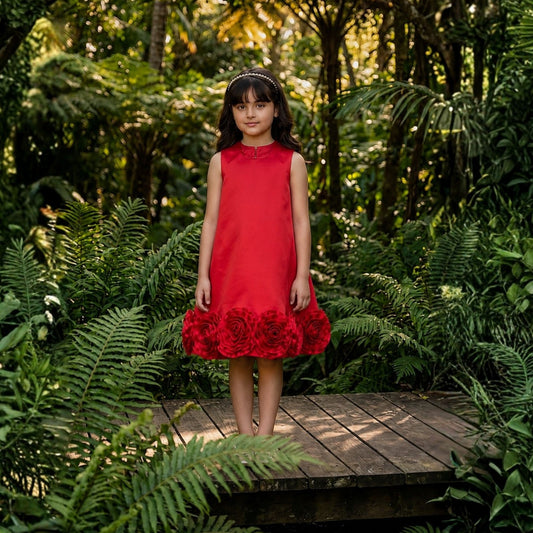 Scarlet Bloom Dress