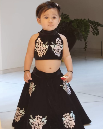 Noir Royale Lehenga