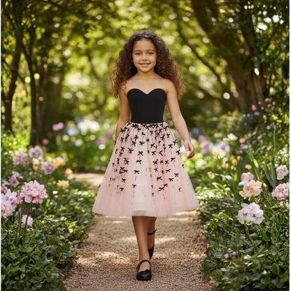 Blush Bow Dress